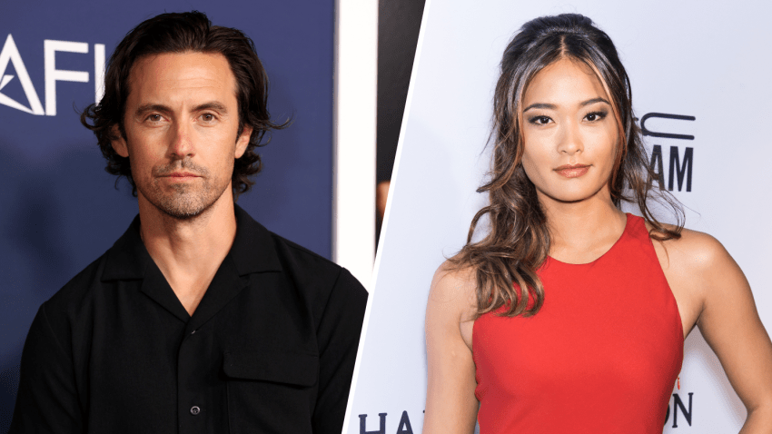 Milo Ventimiglia and Jarah Mariano